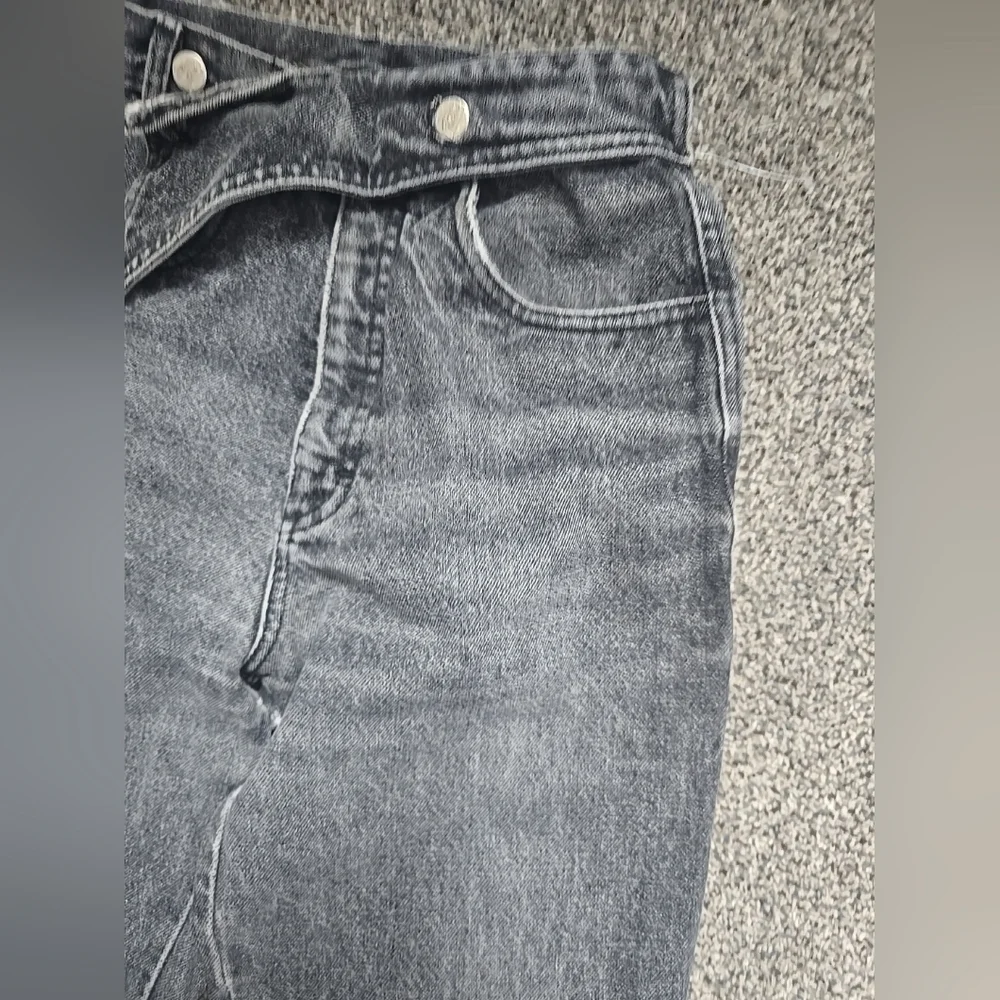 VTG Roper Riding wester Jeans Women Size 3/4 Gray Extra High Rise Straight Leg - Picture 15 of 16